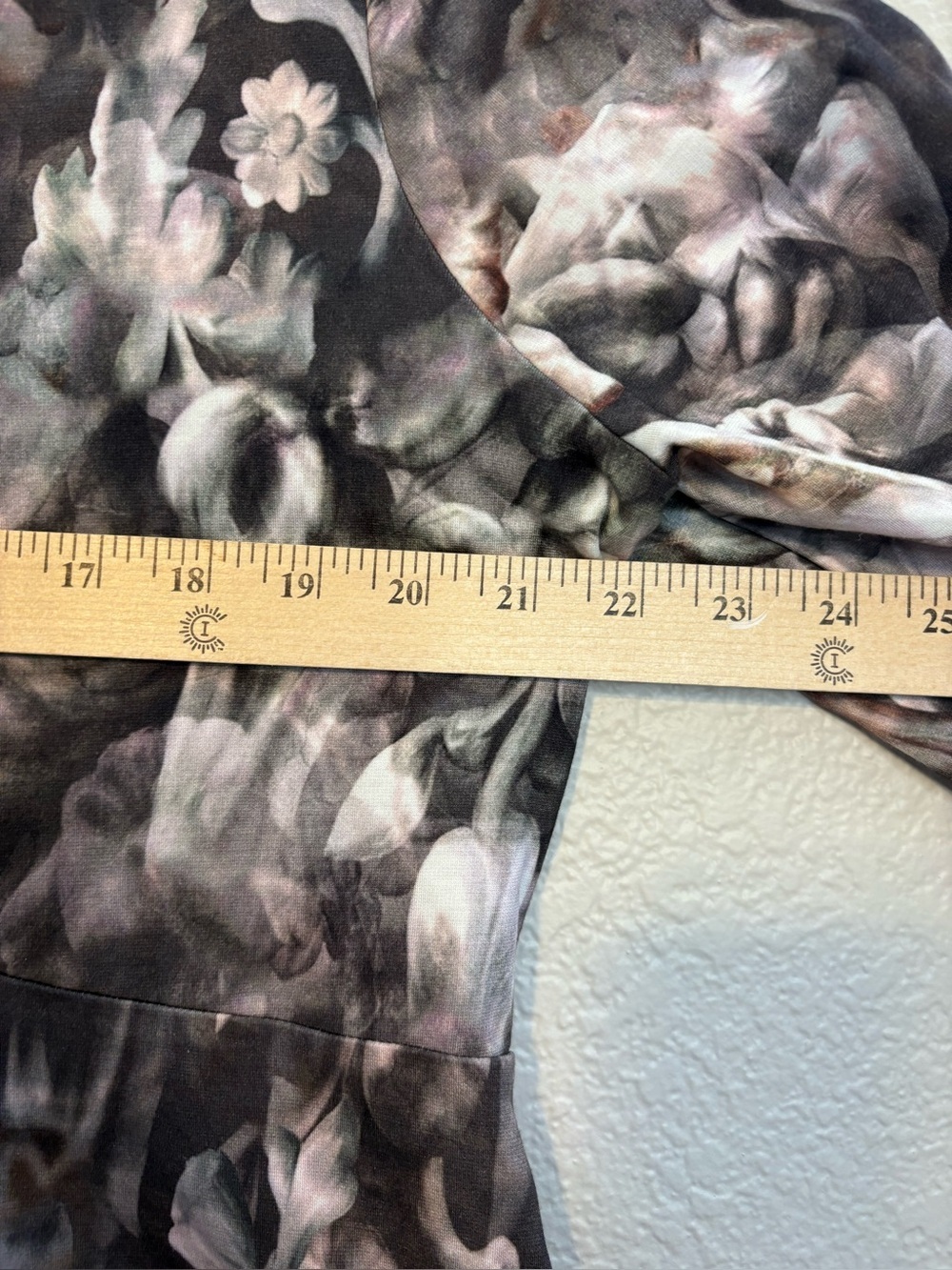 Soft Surroundings Naima Dress Floral Moody Dark Academia Maxi Dress XL - Picture 15 of 16